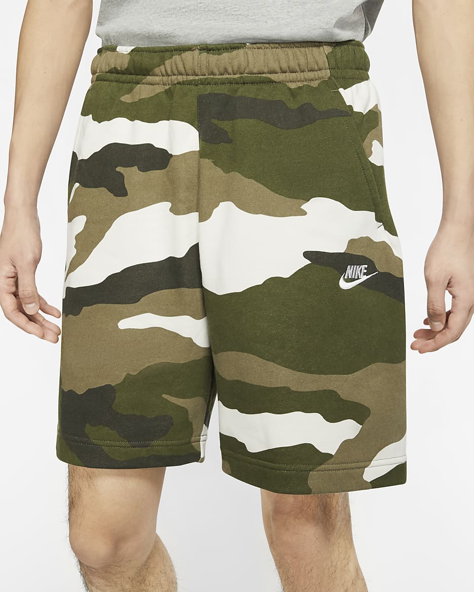 Nike club camo shorts best sale